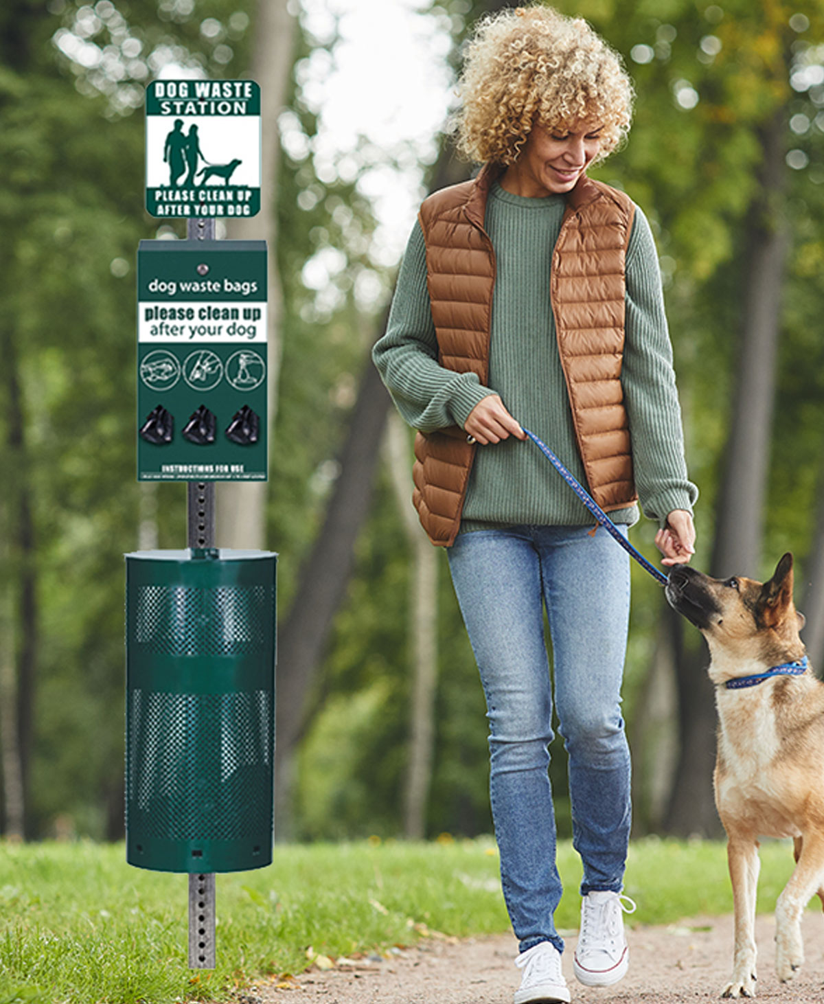Pet Waste Stations from Yardsweepers